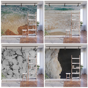 beach house themed wall murals