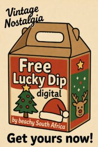 Free Lucky Dip Example Christmas theme