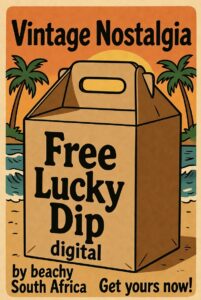 Free Lucky Dip Example Vintage Beach theme