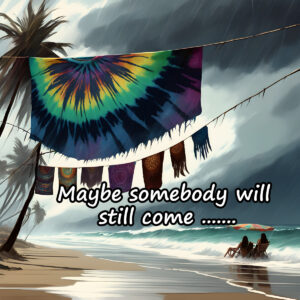 Maybe somebody will still come.