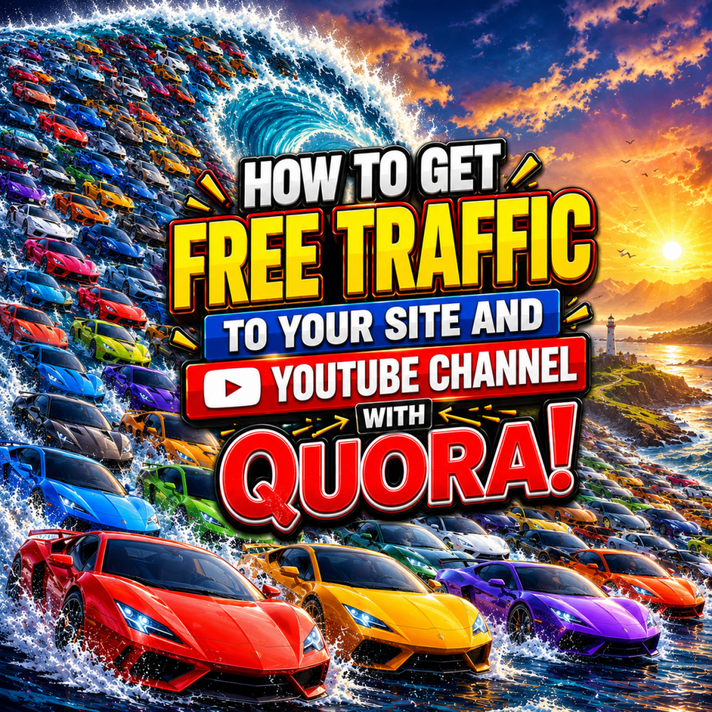 How to get free traffic to your site and YouTube channel from Quora