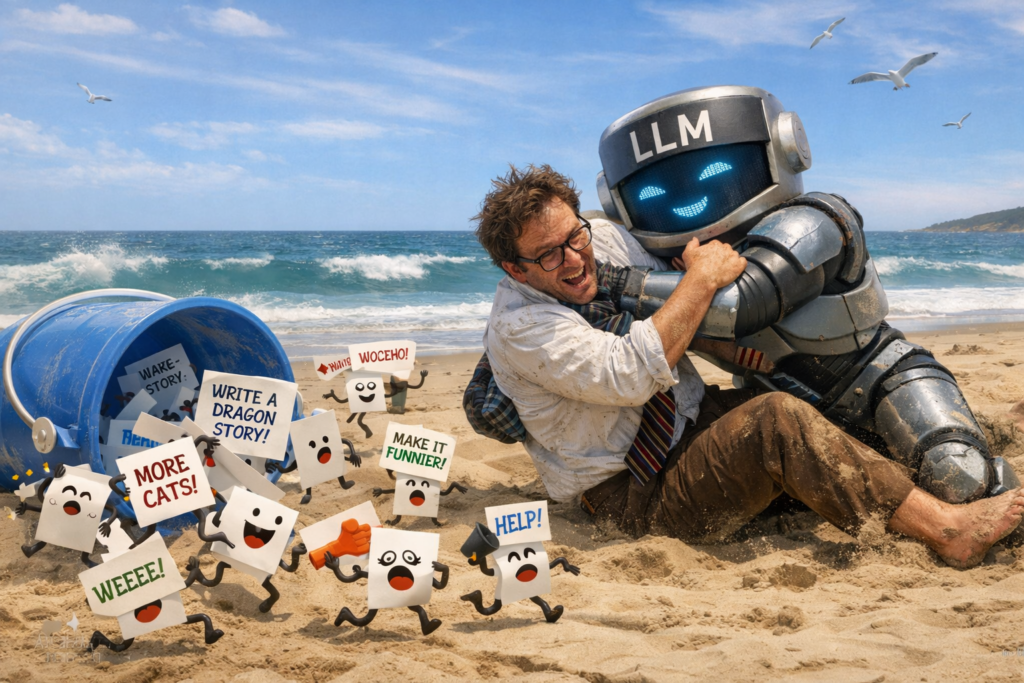 Tired of fighting with AI